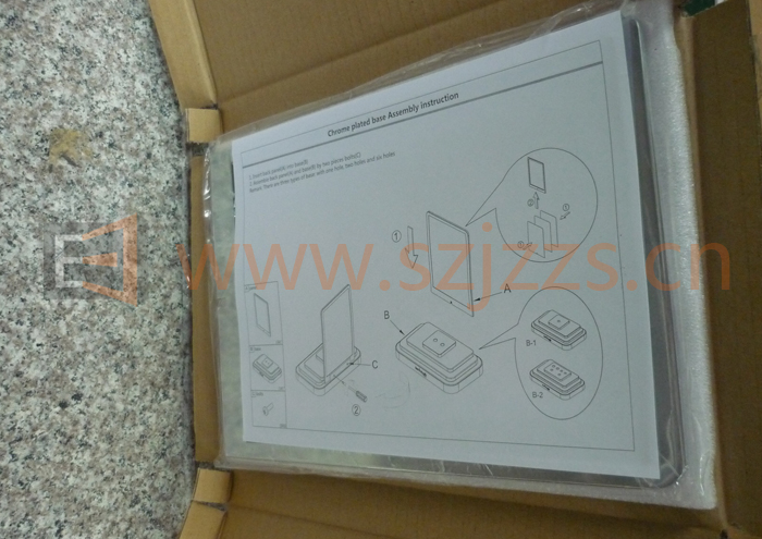 revitalash品牌化妝品展示架包裝