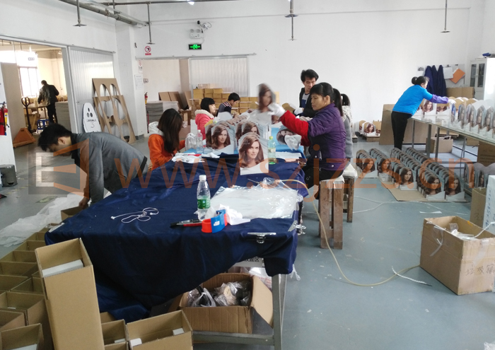 展示架生產(chǎn)過程