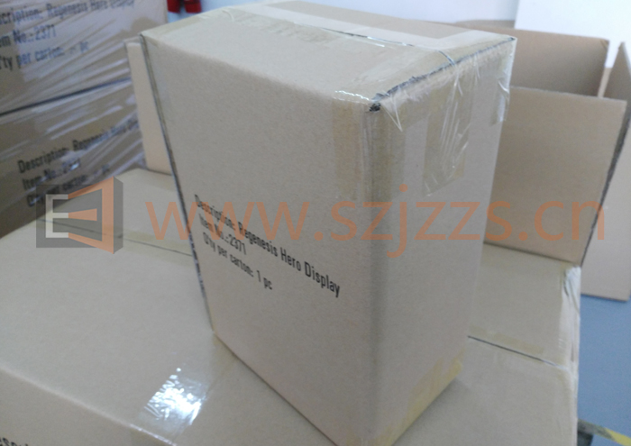 展示架包裝完成