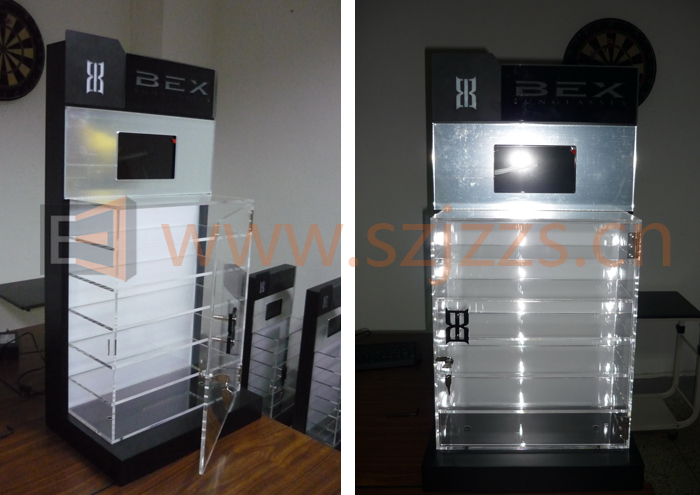 帶電臺面眼鏡展示架