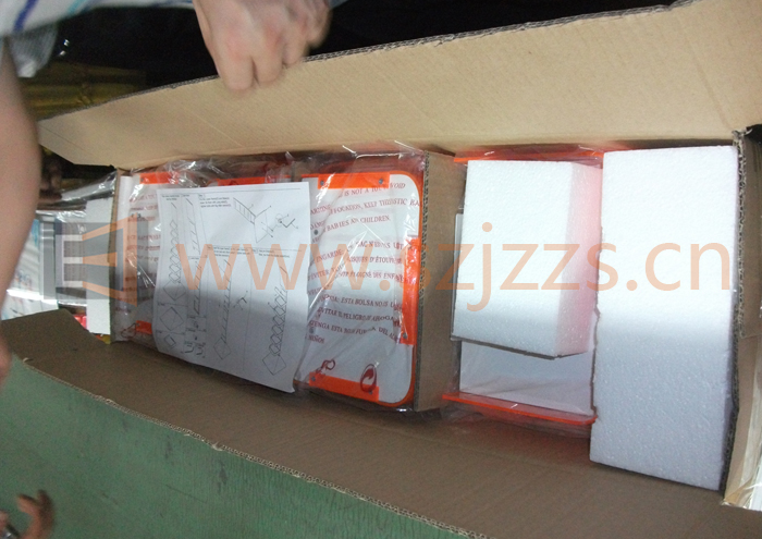 保健品展示架包裝中