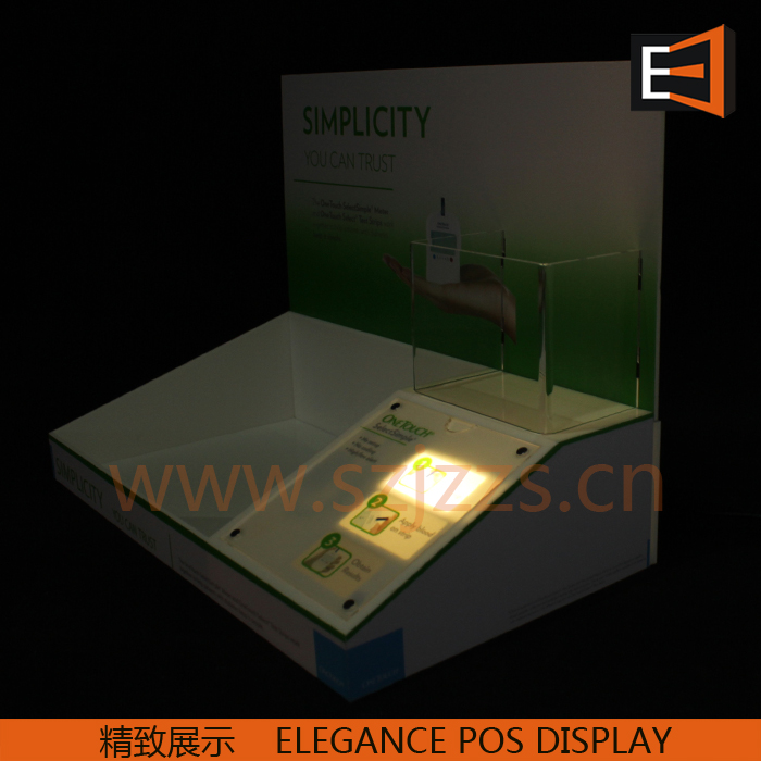 帶電亞克力展示架
