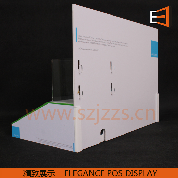 多功能亞克力展示架側(cè)邊