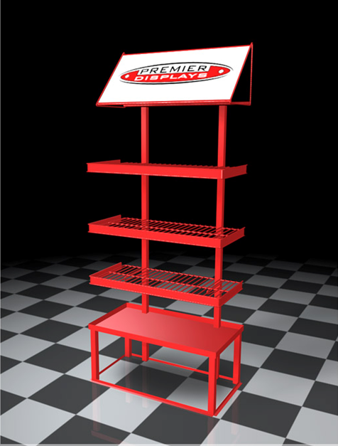 展示架設(shè)計(jì)效果圖