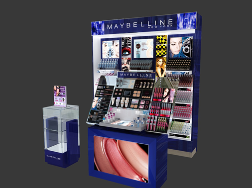 美寶蓮化妝品展示架