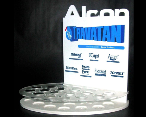 亞克力化妝品展示架