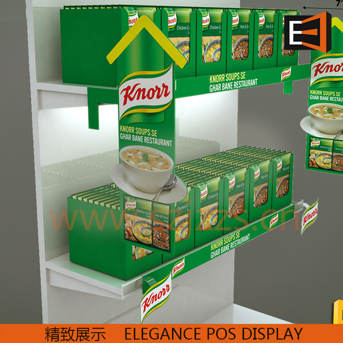 食品貨架展示架細(xì)節(jié)圖