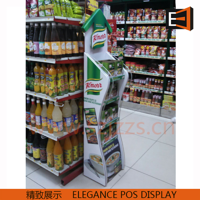 食品展示架實物圖