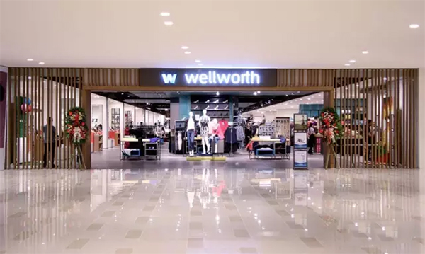 賣場服裝展示架