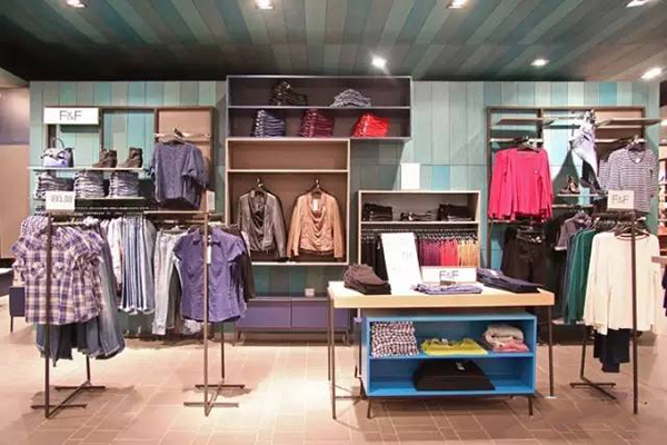 賣場服裝展示架