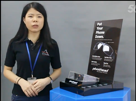 Pivothead Smart品牌智能眼鏡展示架設(shè)計及加工工藝視頻介紹