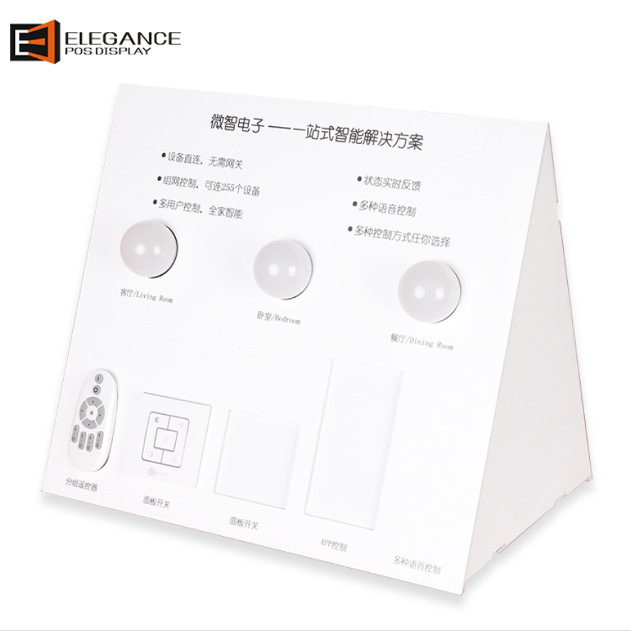 定制高端亞克力臺面智能開關(guān)展示架 工廠直銷